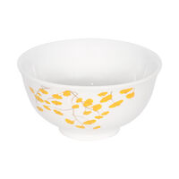 Set Bowls Doral Flor 4 Piezas Amarillo