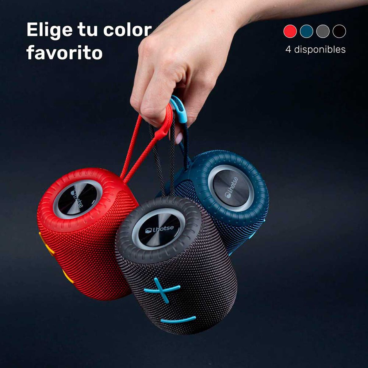 Parlante Bluetooth Lhotse Trip Go Azul