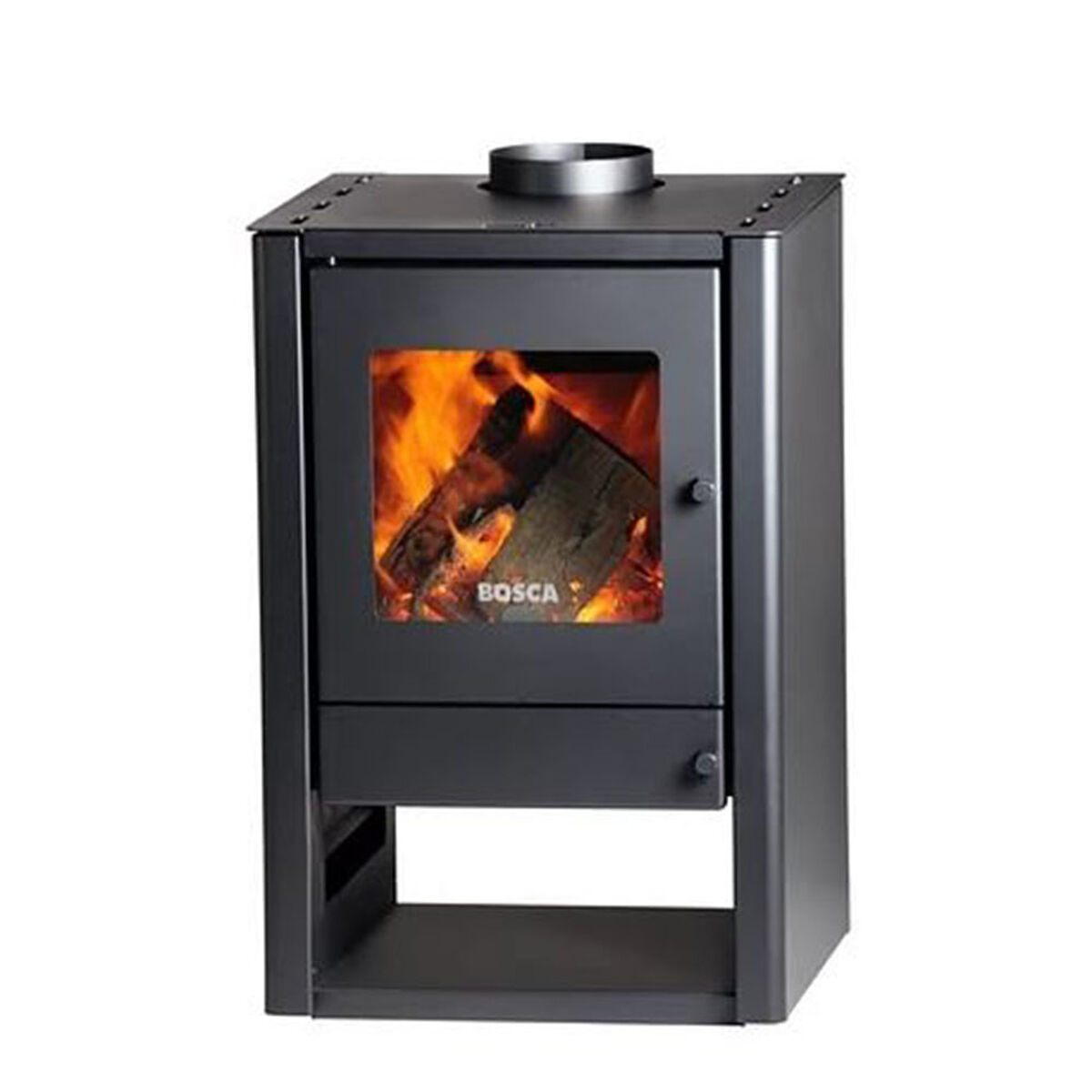Estufa a Le&ntilde;a Bosca Gold 380 Charcoal