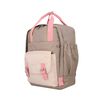 Mochila Notebook Xtrem Monroe 6XT Beige/Rosado 15"