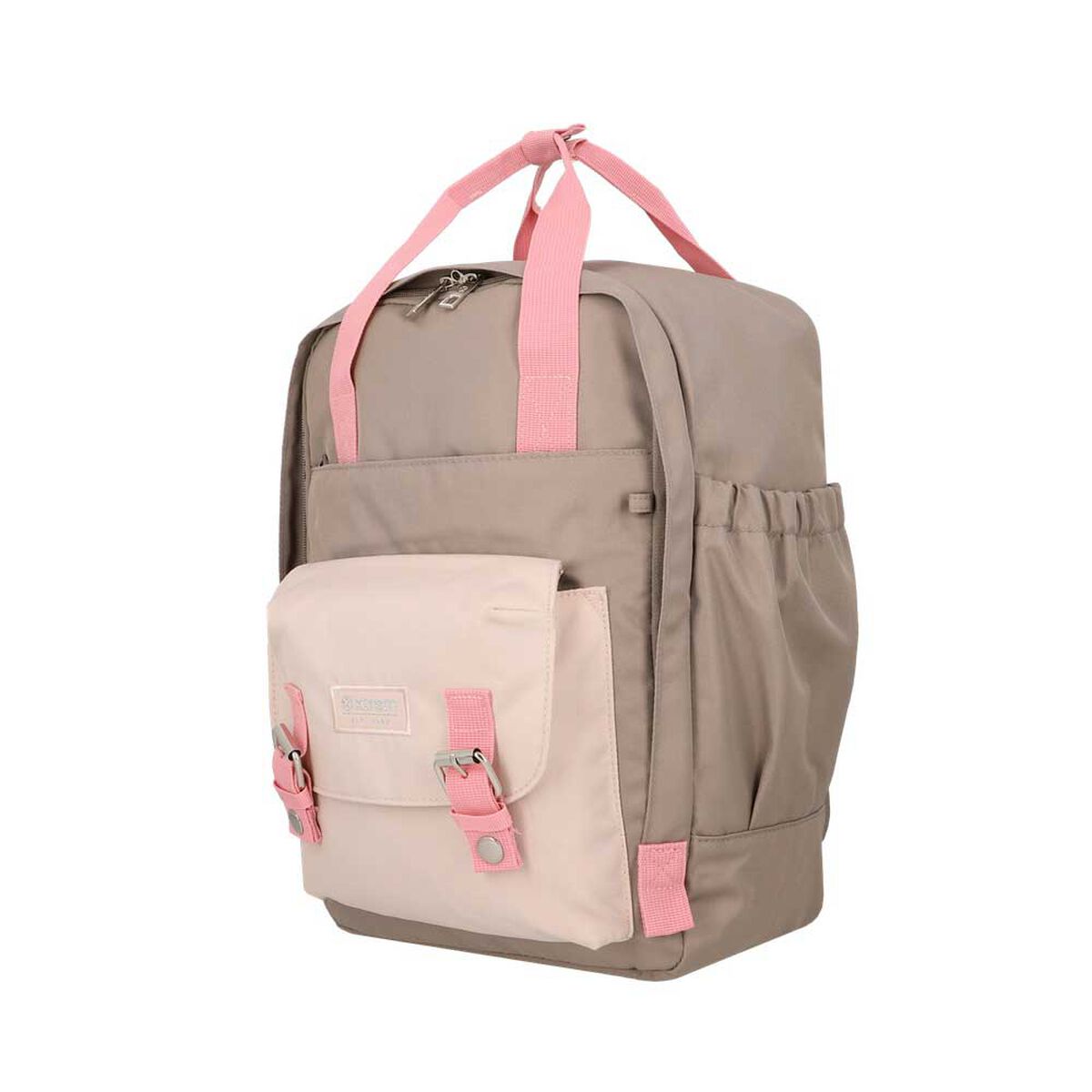Mochila Notebook Xtrem Monroe 6XT Beige/Rosado 15"