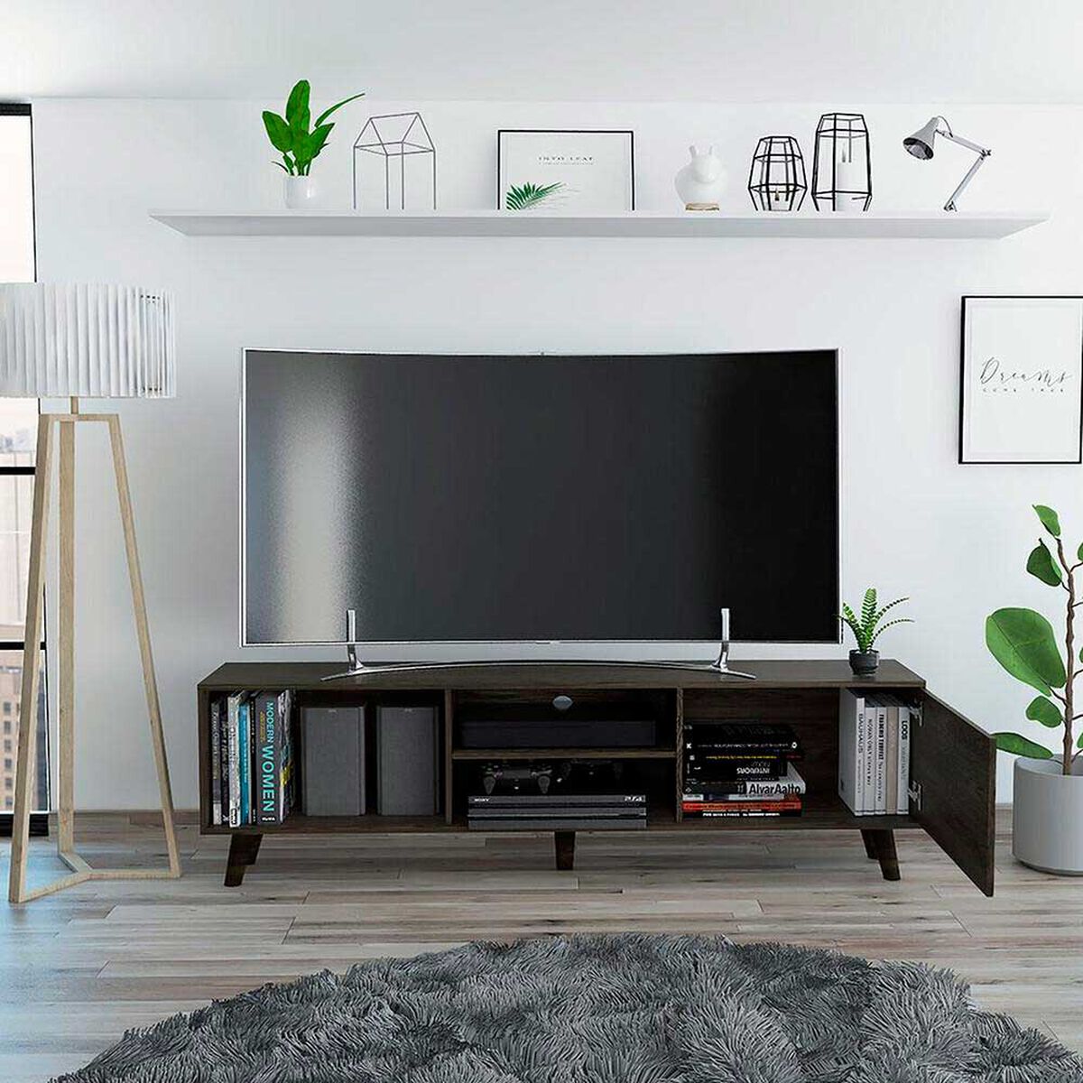 Rack TV TuHome Cincinnati Hasta 80"