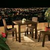 Mesa de Terraza Rimax Eterna Wengue