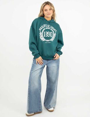 Imagen 2 del producto Polerón Mujer Icono Petroleo