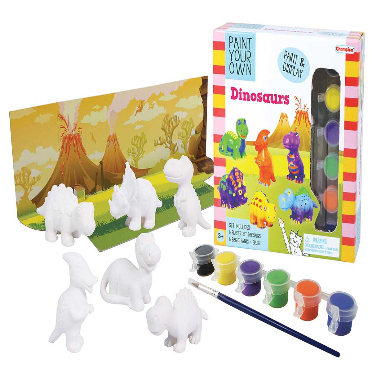 Pinta tus Dinosaurios Art Champion