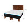Cama Europea CIC Green Infinity King + 1 Respaldo Antique