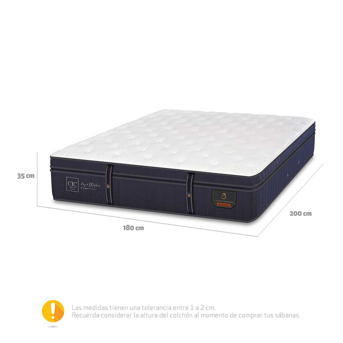 Colchón CIC King Grand Premium