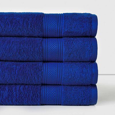 Toalla de Baño American Family Liso 70 x 140 cm Azul