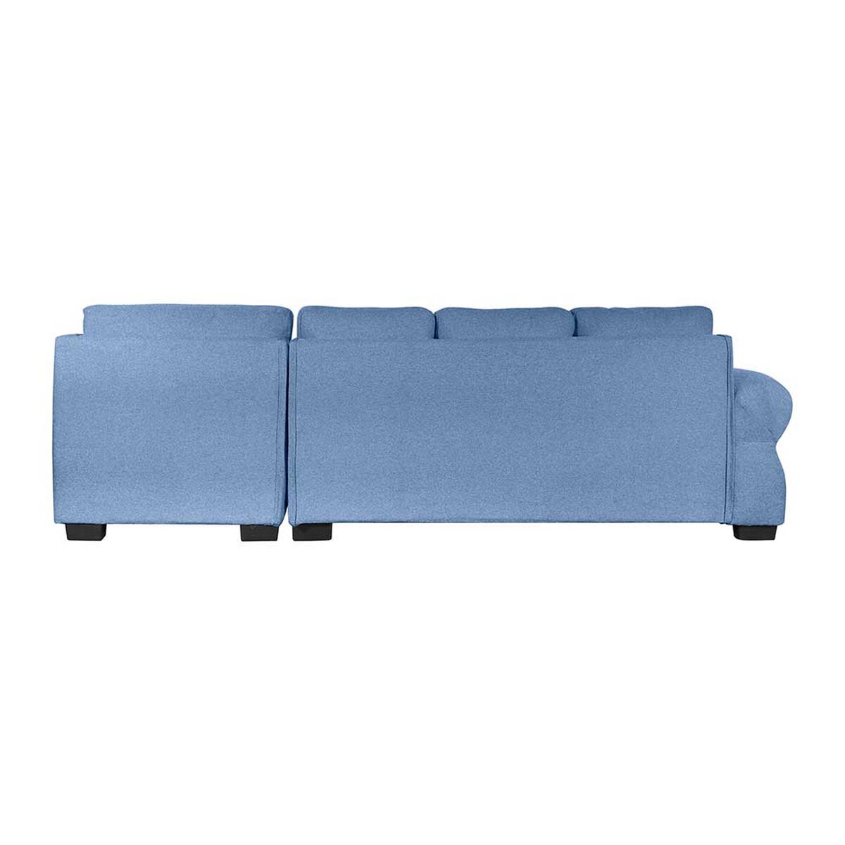 Sofá Seccional Living Factory Michigan 6 Cuerpos Azul
