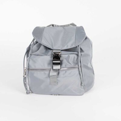 Mochila Backpack Gris Icono