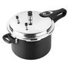 Olla a Presión Aluminio Marmicoc Fast Negro 5,7 lt