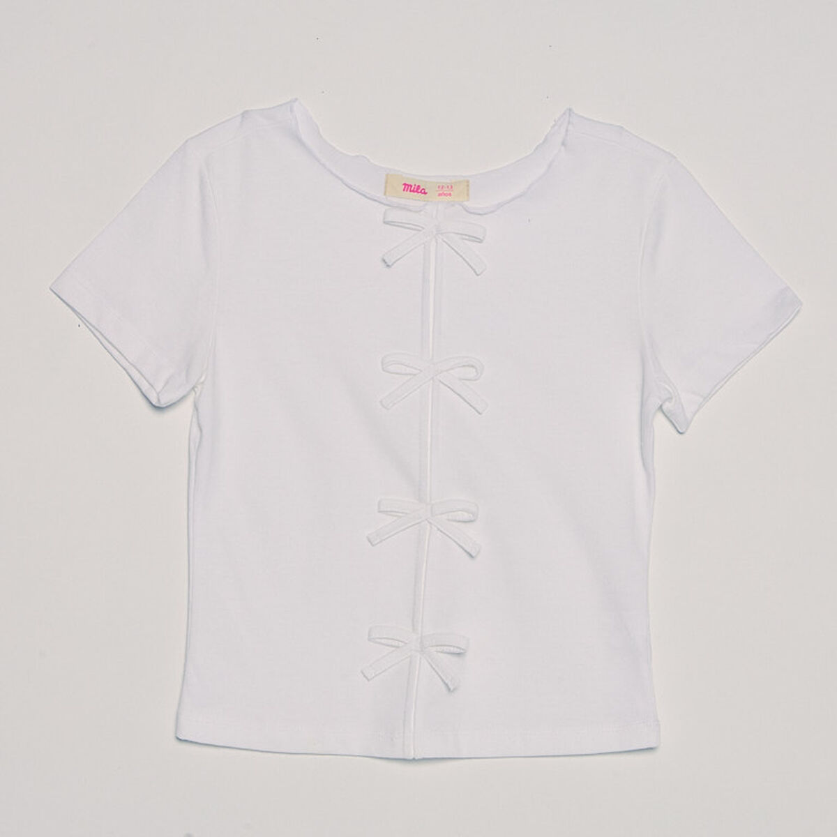 Polera Manga Corta Ni&ntilde;a Mila