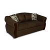 Juego de Living Elegant Detail Bartolucci Sofá 3 Cuerpos + Dos Sillones 1 Cuerpo Café