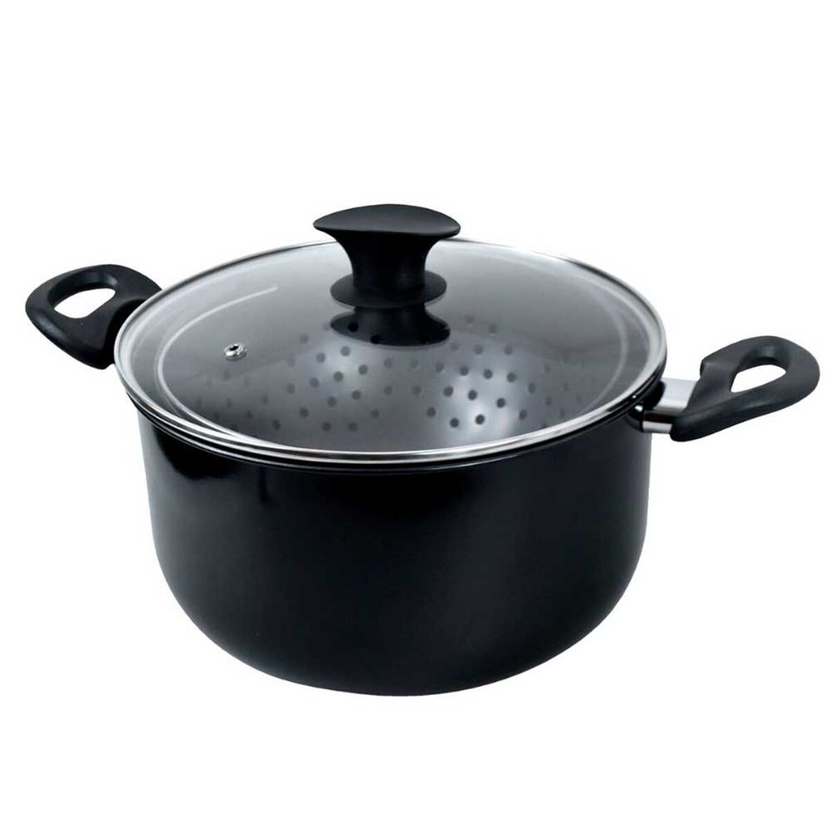 Olla Swiss Nature Labs Worlds Greatest Cooking Negro 3 Piezas