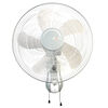 Ventilador Oscilante Mural 16" Con Piola