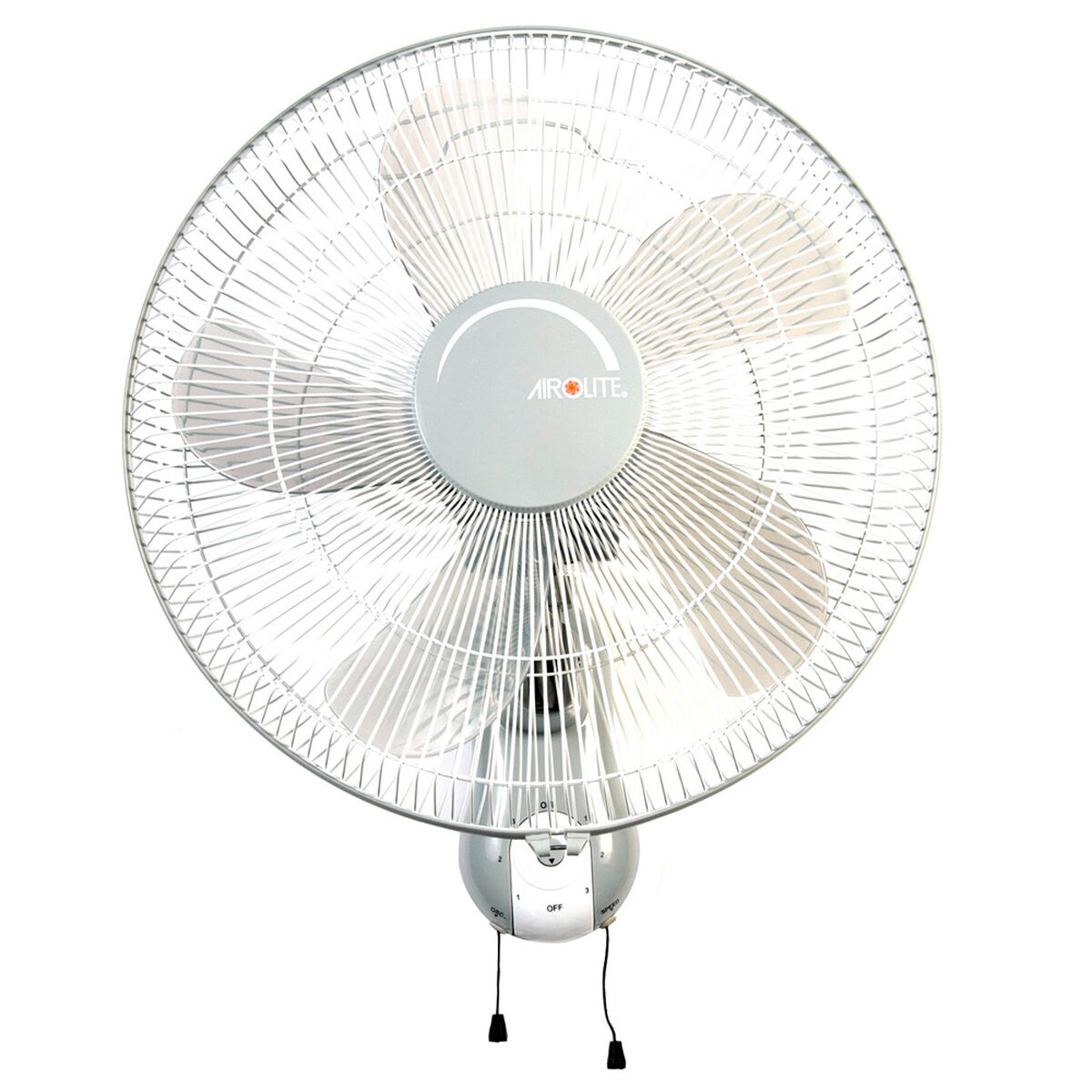 Ventilador Oscilante Mural 16" Con Piola