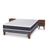 Cama Europea CIC 2 Plazas New Ortopedic + 2 Veladores Niger