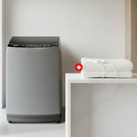 Combo Lavadora Automática Midea 17,5 kg + Calientacama Kioto 2 Plazas