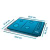 Kit Empotrable Campana Mabe CM6045XV0 + Encimera CMG6044LD-1CL