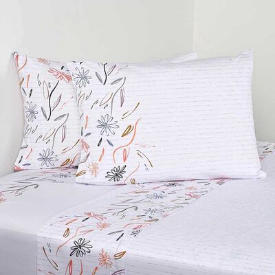 Imagen 1 del producto Juego de Sábanas Estampado Elements & Co 200 Hilos King Tracing