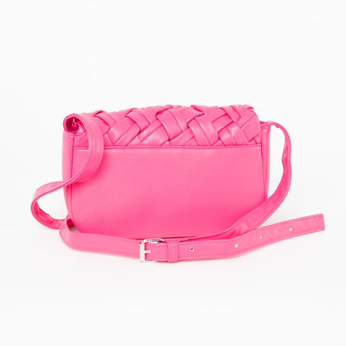 Bolso Cross Ecocuero Fucsia Fiorucci