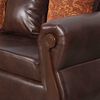 Sofa Black Factory Gran Columbia 3 Cuerpos Café
