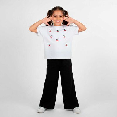 Polera Manga Corta Ni&ntilde;a Chess