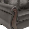 Juego de Living Innovamuebles New Bugambilia Sofá 3 Cuerpos + Sofá 2 Cuerpos Café Oscuro