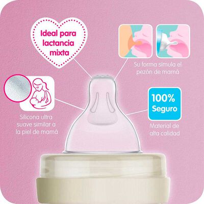 Imagen 2 del producto Pack 2 Tetinas Flujo 4 Ultra Vent 6 Meses+ Mam