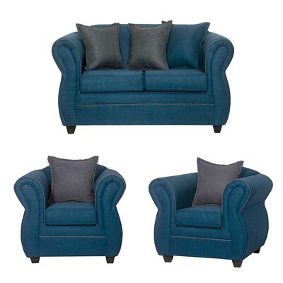 Imagen 1 del producto Juego de Living Black Factory Emili 4 Cuerpos Esmeralda