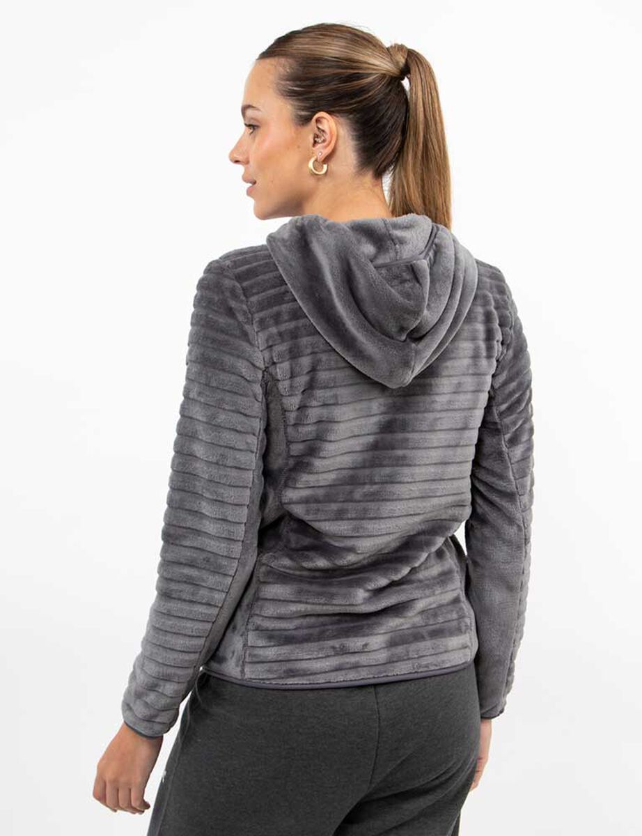 Poleron Deportivo Mujer Black County
