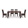 Juego de Comedor CIC &Ntilde;uble 6 Sillas Chocolate