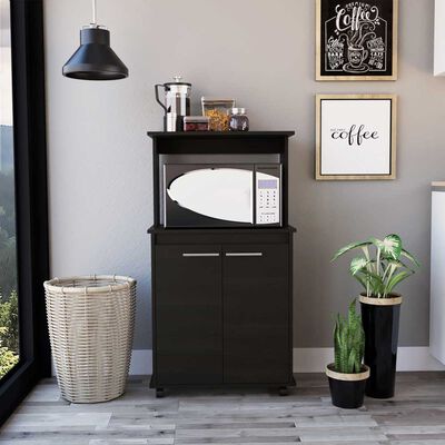 Mueble para Microondas TuHome Manchester Wengue 2 Puertas