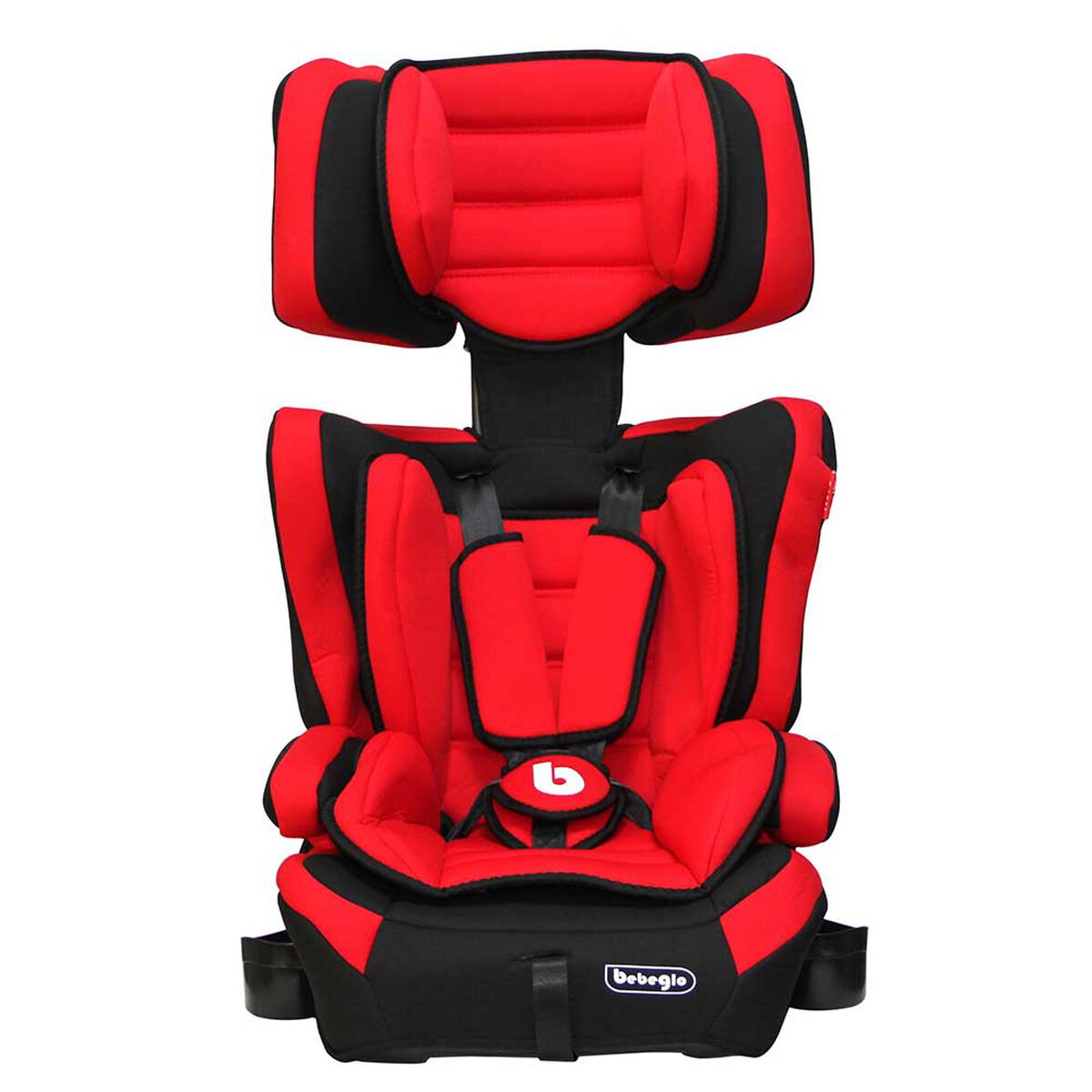 Silla Auto Butaca Alzador 9 a 36 kls Rojo Bebeglo