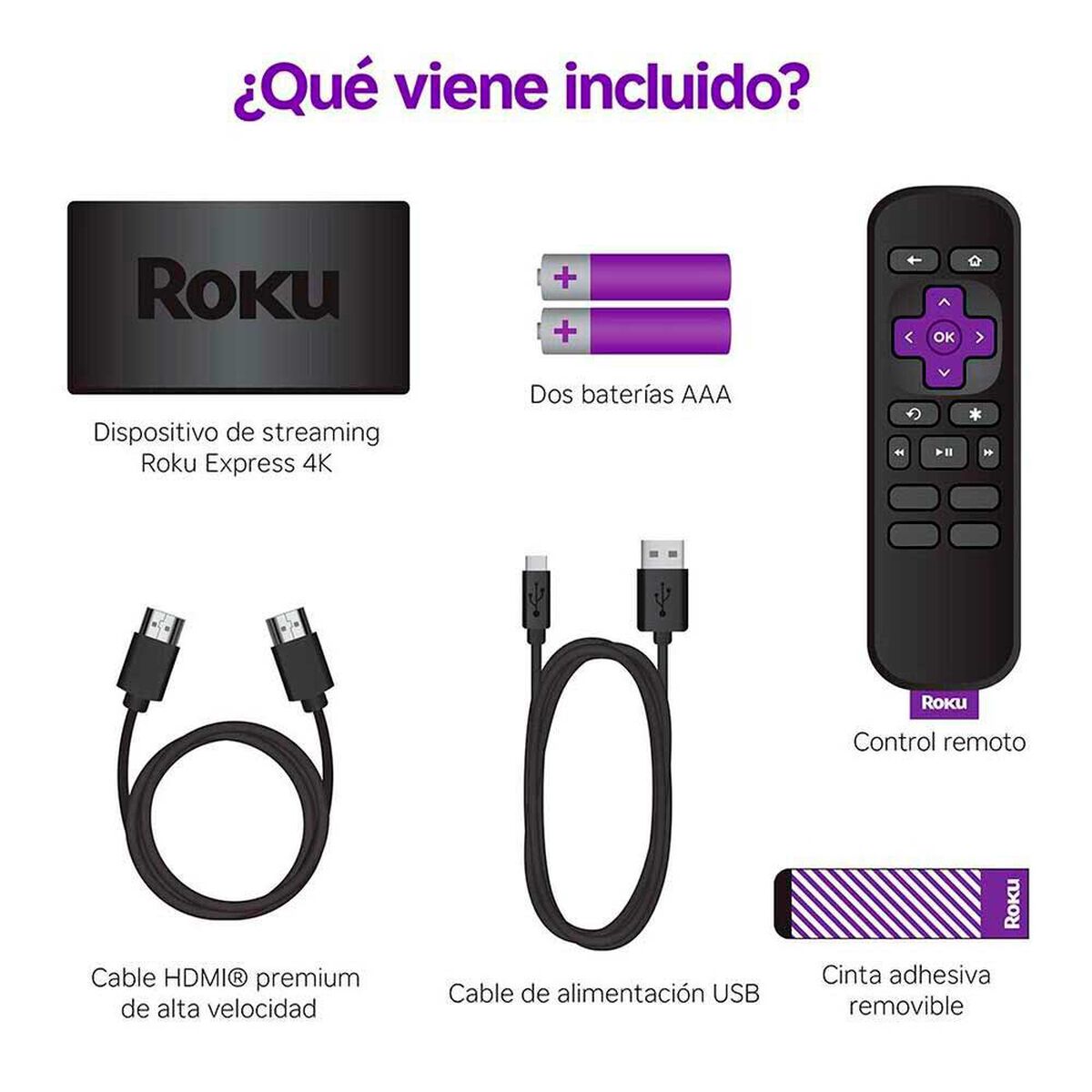Reproductor Streaming Roku Express 4K