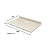 Mueble de Cocina Base Home Mobili Tulum 2 Puertas Blanco