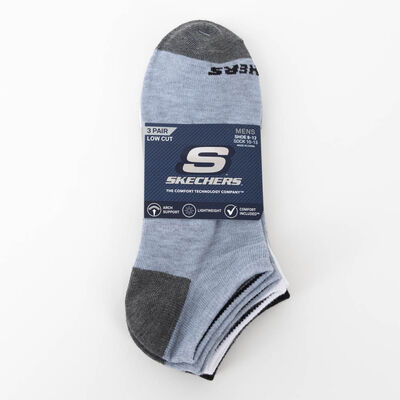 Pack 3 Calcetas Hombre Skechers