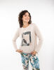 Polera de Pijama Mujer Portman Club