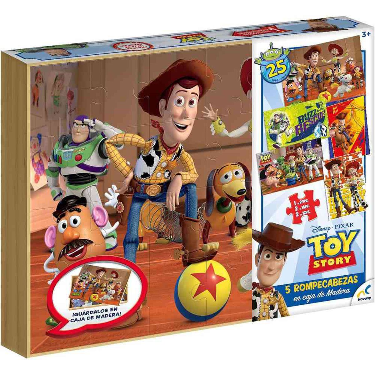 Caja Rompecabezas Puzzle 5-1 Toy Story