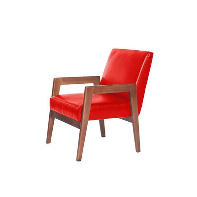 Sitial PU Latam Home Frankfurt Rojo