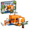 Bloques Lego El Refugio del Zorro 193 Piezas Minecraft
