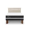 Cama Europea CIC 2 Plazas Ortopedic + Respaldo Dublin Alpino