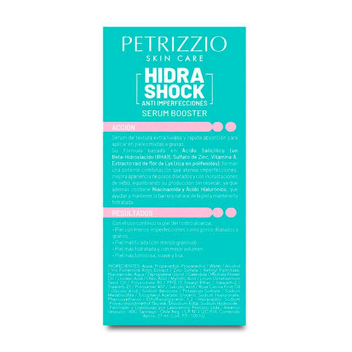 Serum Booster Hidrashock Anti Imperfecciones 27ml
