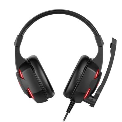 Imagen 2 del producto Audífonos Gamer Targa Odyssey 300 Negro-Rojo