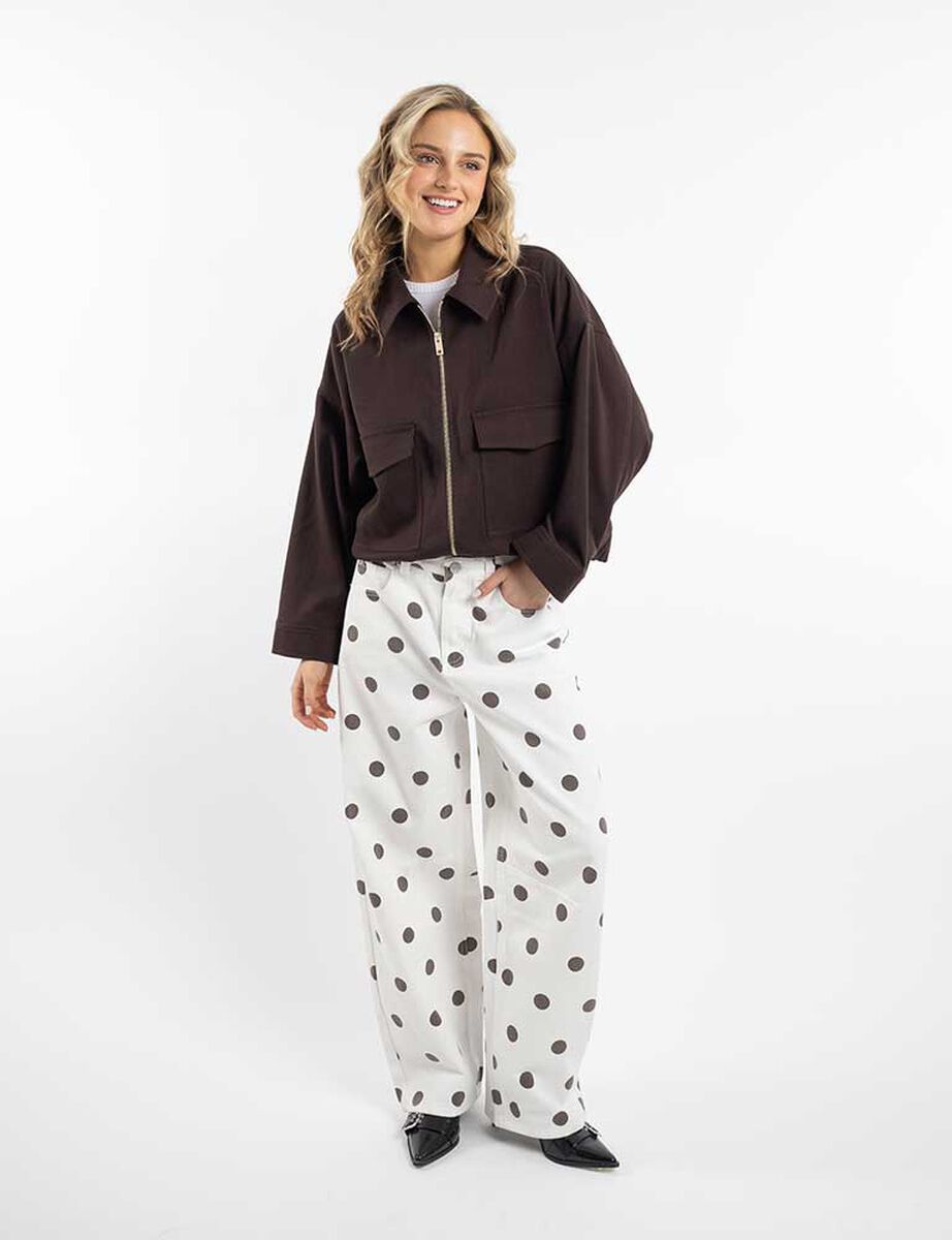 Jeans Polka Dots Mujer Icono
