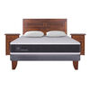 Cama Europea CIC 2 Plazas Ortopedic + Respaldo + 2 Veladores + 2 Almohadas Milan
