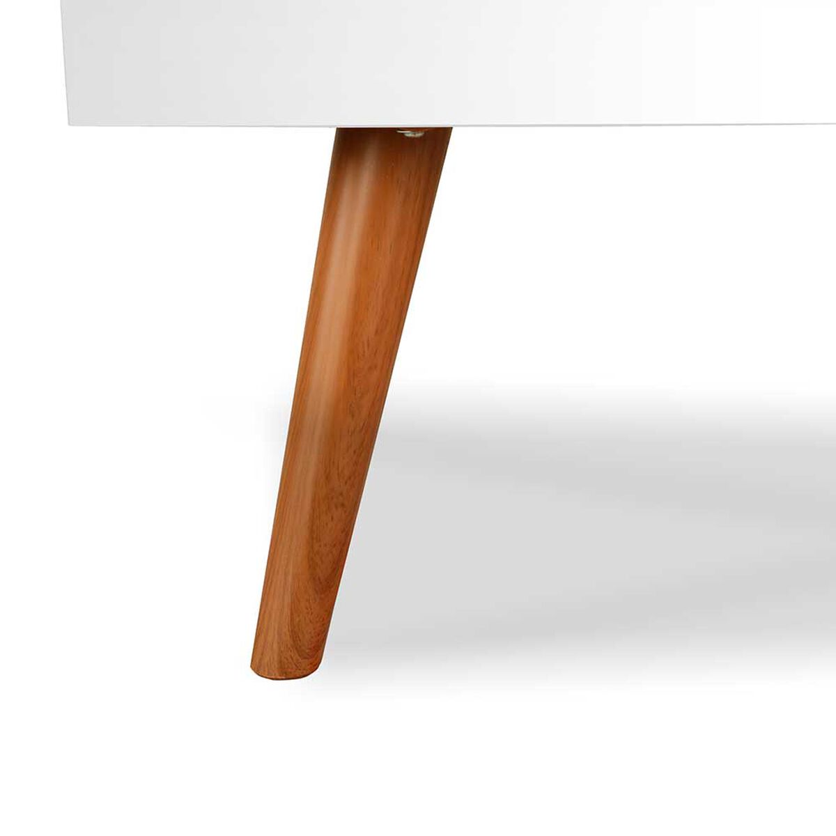 Rack TV Stanford 1 Puerta 2 Repisas Hasta 60" Blanco