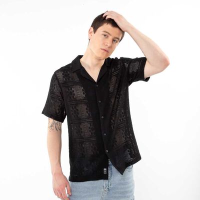 Camisa Manga Corta Hombre Fiorucci