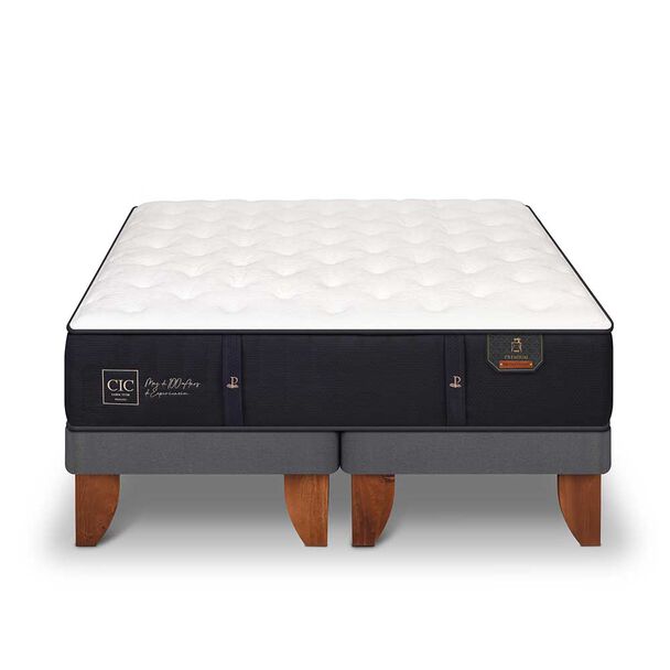Cama Europea CIC Base Dividida 2 Plazas Premium