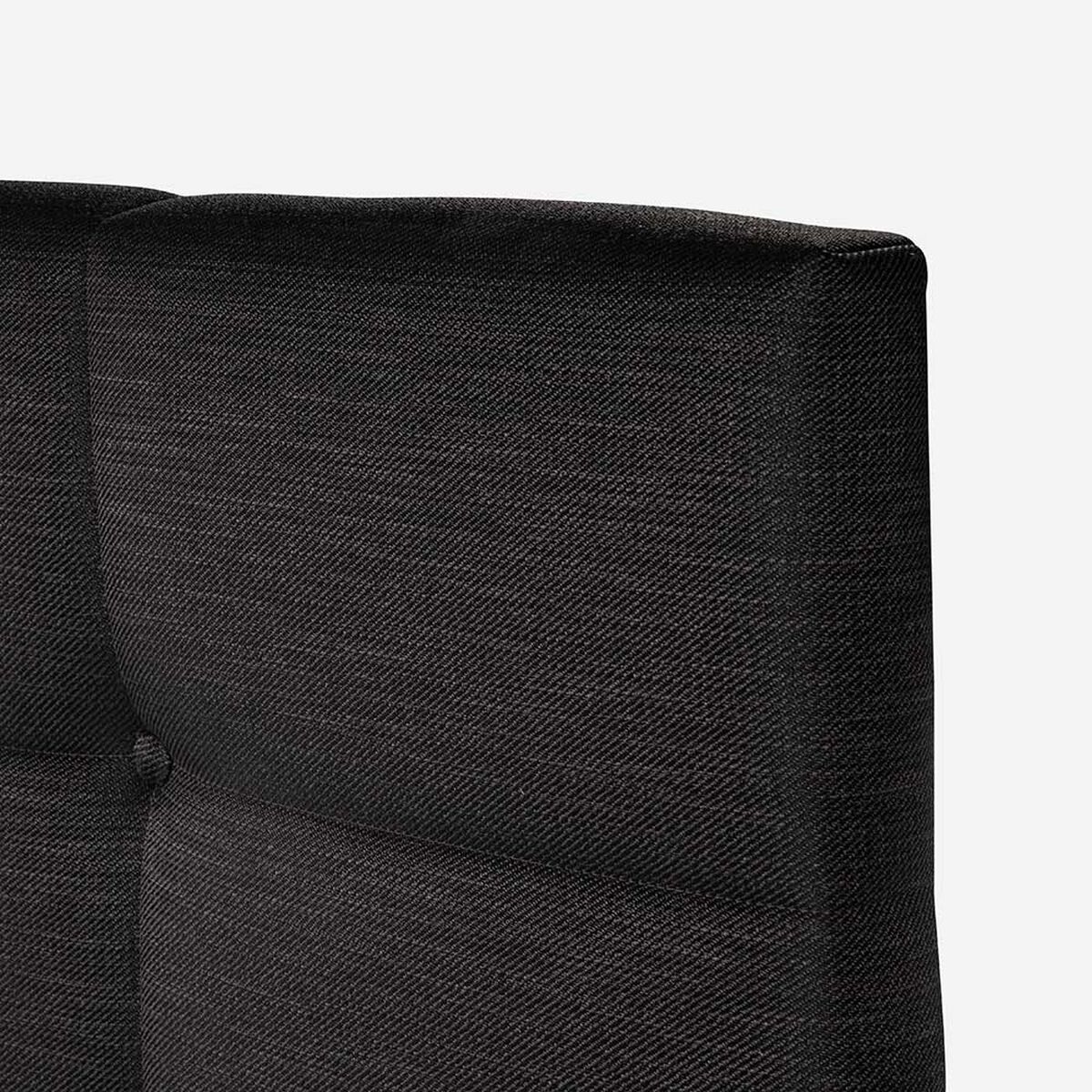 Cama Europea Rosen Base Dividida Súper King Tempo + Respaldo Issey Grafito